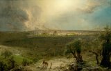 Frederic Edwin Church - Jerusalem From The Mount of Olives painting