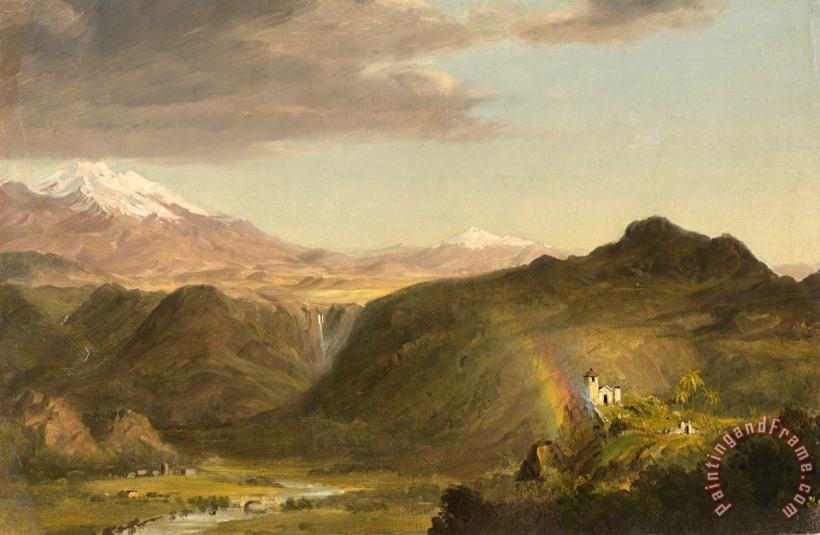 Frederic Edwin Church South American Landscape Art Painting