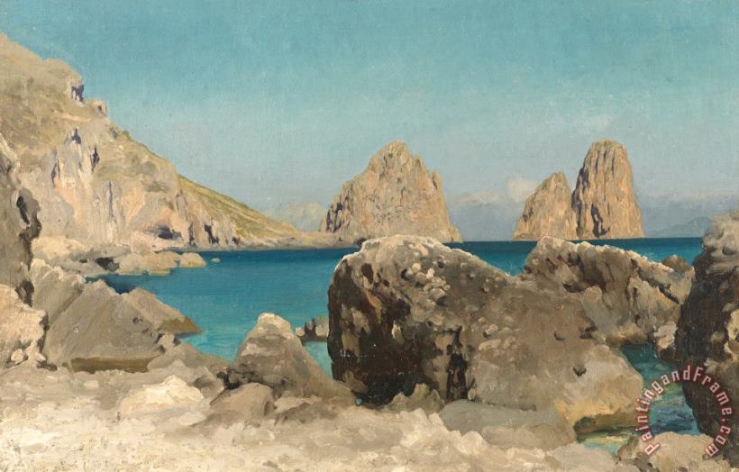 Frederic Leighton Rocks of the Sirens Art Print