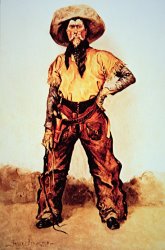 Frederic Remington Texas Cowboy