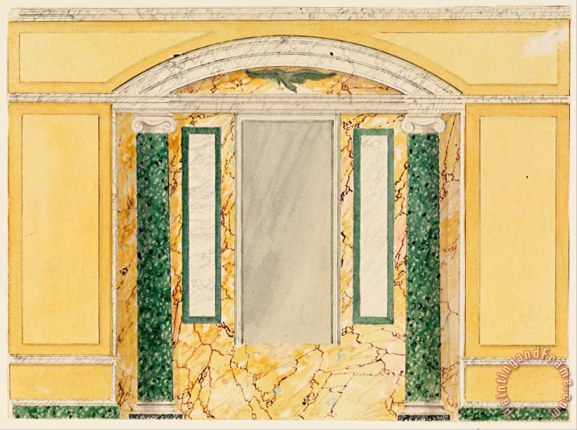 Frederick Crace Wall Elevation Art Painting