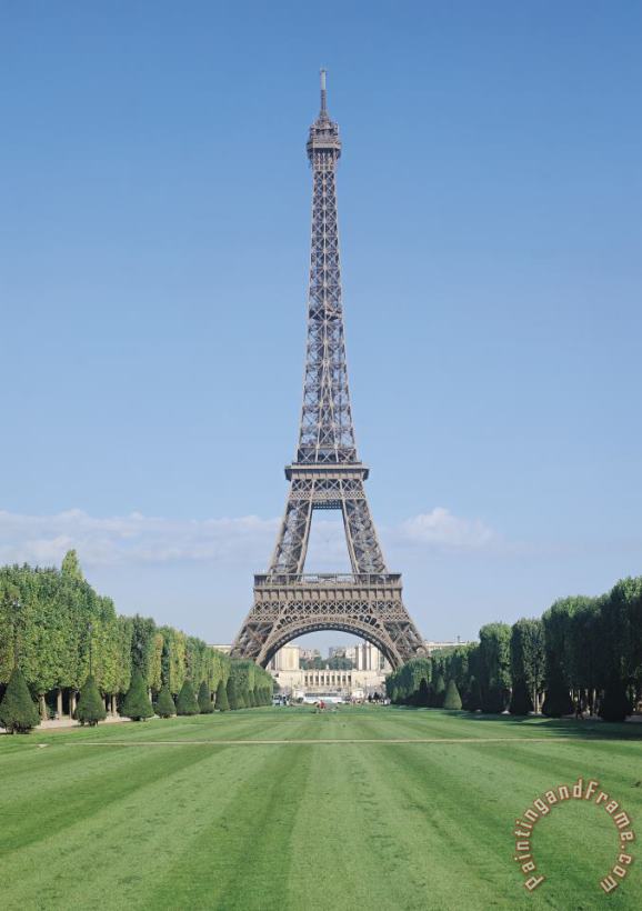 The Eiffel Tower painting - French School The Eiffel Tower Art Print
