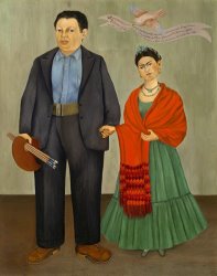 Frida Kahlo Frieda And Diego Rivera 1931