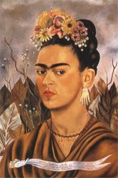 Frida Kahlo Self Portrait Dedicated to Dr Eloesser 1940