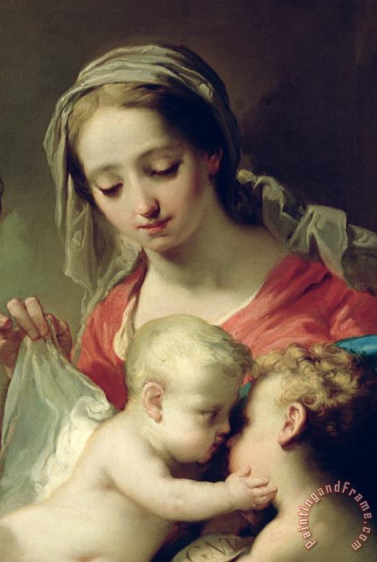 Gaetano Gandolfi Madonna and Child Art Painting
