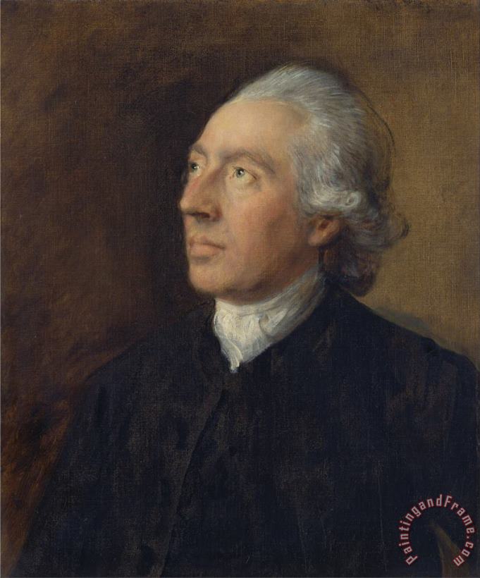 The Rev. Humphry Gainsborough painting - Gainsborough, Thomas The Rev. Humphry Gainsborough Art Print