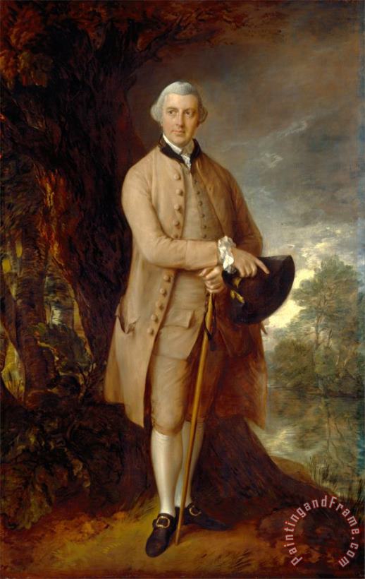 Gainsborough, Thomas William Johnstone Pulteney, Later 5th Baronet Art Painting