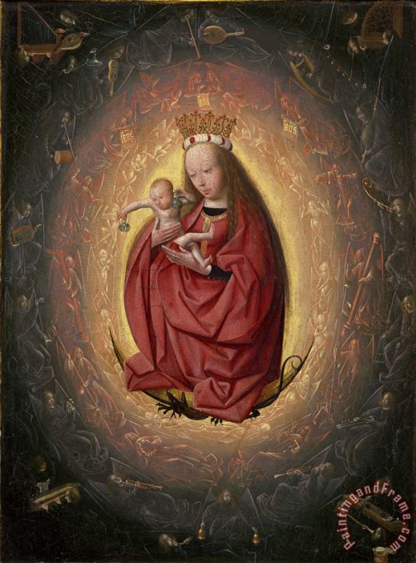 Geertgen Tot sint Jans The Glorification of The Virgin Art Painting