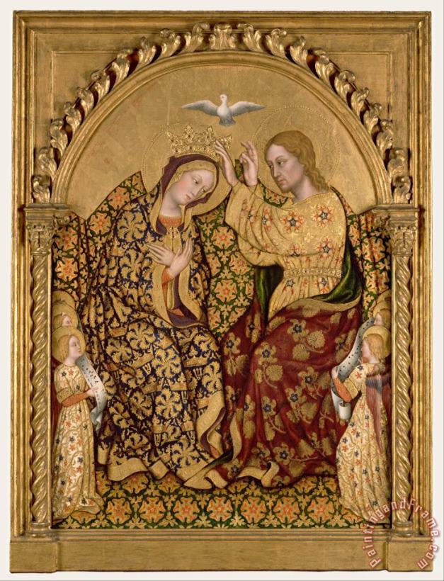 Gentile da Fabriano Coronation of The Virgin Art Painting