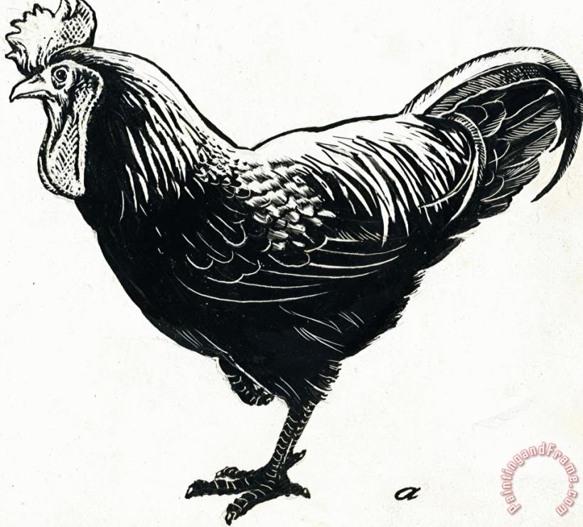 George Adamson The Hen Art Painting