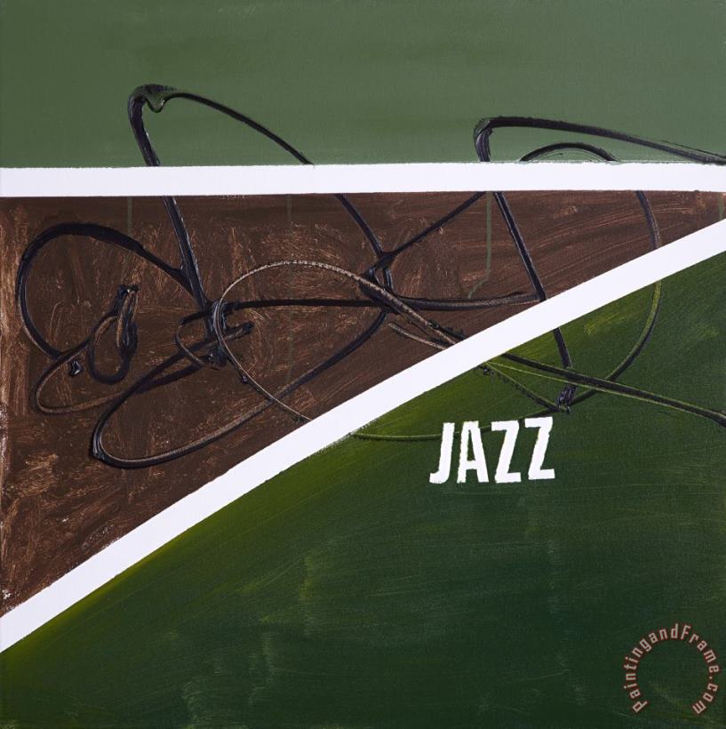 Jazz Angles painting - George Condo Jazz Angles Art Print