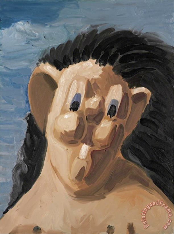 George Condo Pod Man Art Painting