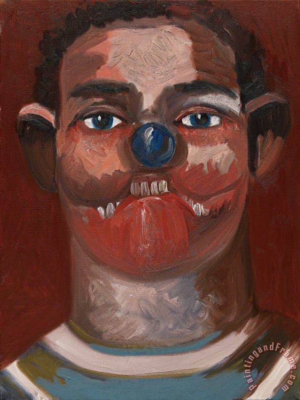 George Condo The Athlete Art Painting
