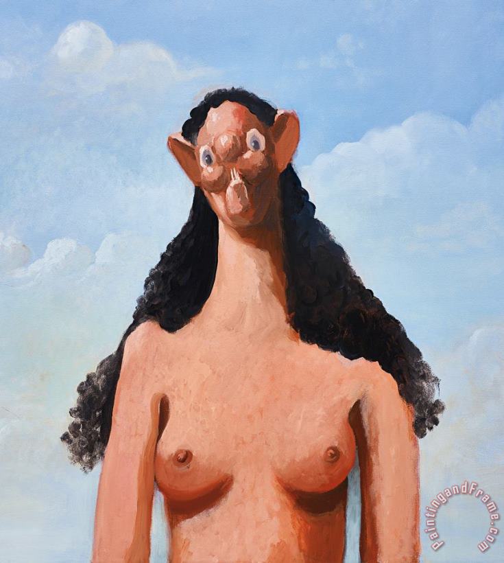 George Condo The Girl From Ipanema, 2000 Art Painting