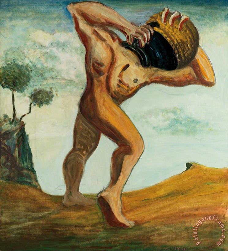 George Condo Untitled, 1983 Art Painting
