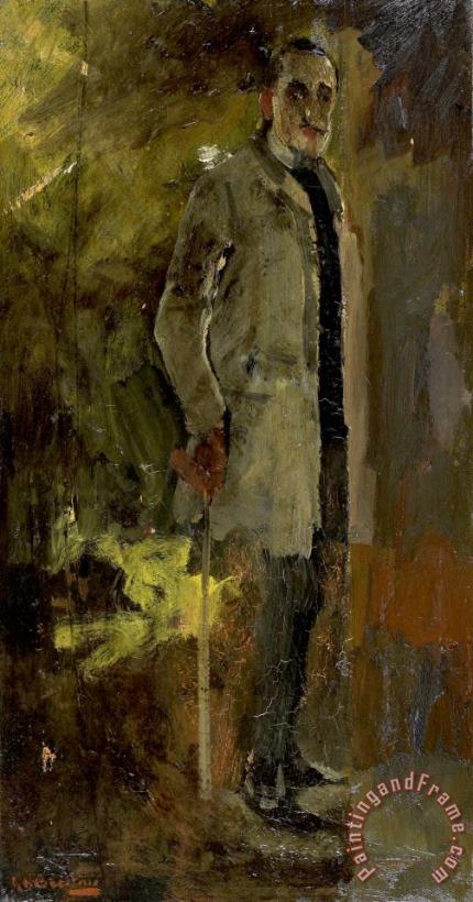 George Hendrik Breitner Portret Van Floris Verster Art Painting