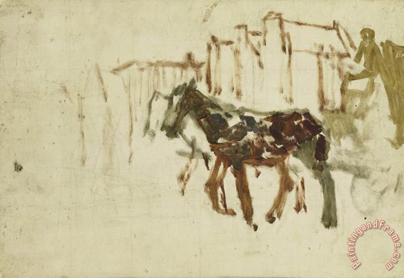George Hendrik Breitner The Rokin Art Painting