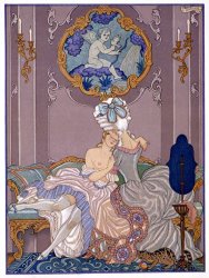 Georges Barbier Bedroom Scene