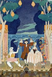Georges Barbier Pantomime Stage
