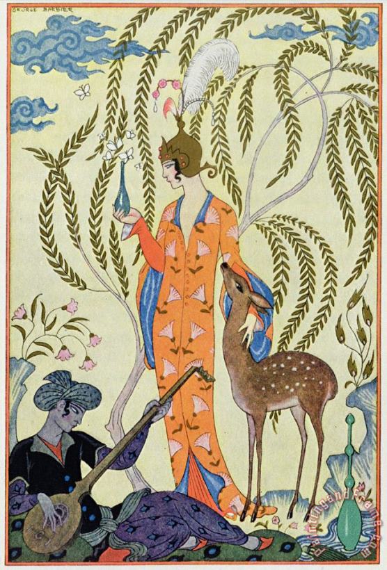 Georges Barbier Persia Art Print