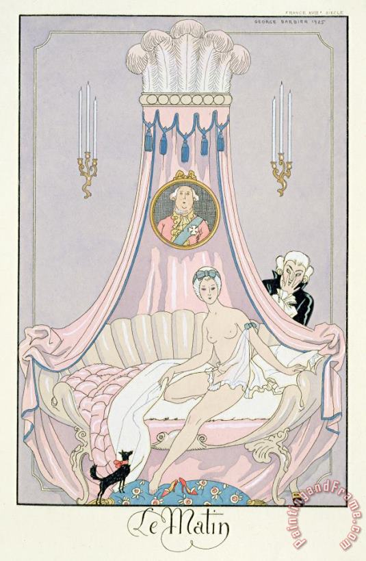 Georges Barbier The Morning Art Print