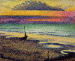 Georges Lemmen The Beach at Heist
