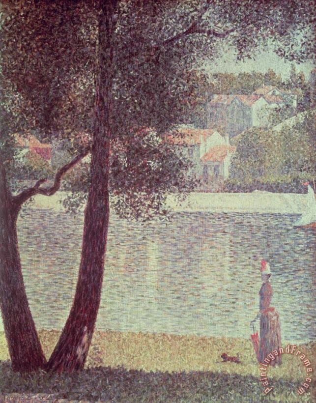 Georges Pierre Seurat The Seine at Courbevoie Art Print
