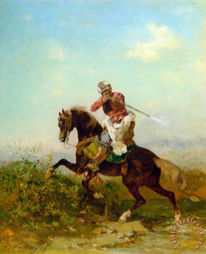 Georges Washington An Arab Warrior Art Painting