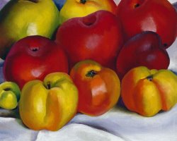 Georgia O'keeffe Apple Family 2, 1920