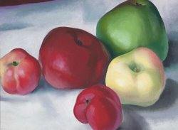 Georgia O'Keeffe Apple Family 3