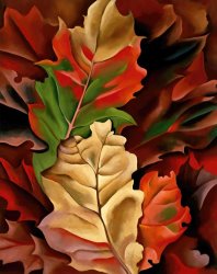 Georgia O'keeffe Autumn Leaves