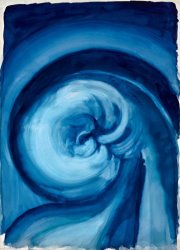 Georgia O'keeffe Blue I