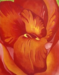 Georgia O'keeffe Canna Red And Orange 1922
