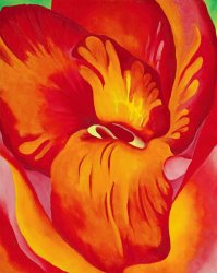 Georgia O'keeffe Canna Red And Orange, 1926