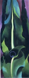 Georgia O'keeffe Corn Dark I