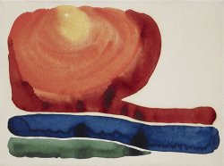 Georgia O'Keeffe Evening Star No. II