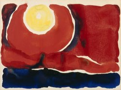 Georgia O'Keeffe Evening Star No. VI