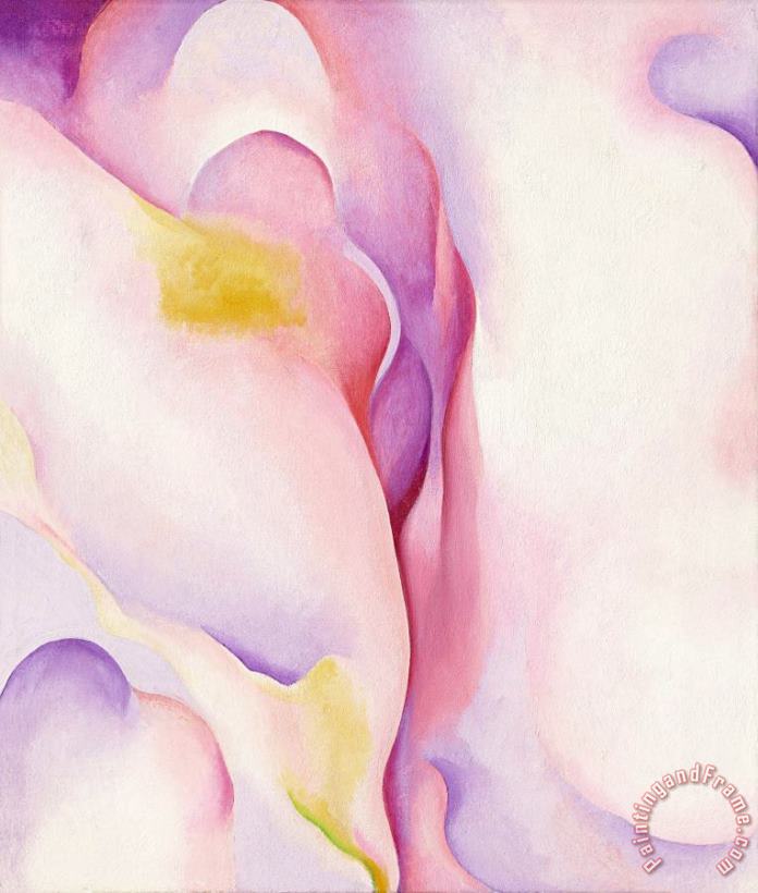 Georgia O'keeffe From Pink Shell, 1931 Art Painting