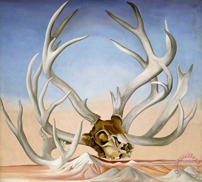 Georgia O'keeffe From The Faraway, Nearby , 1937 Art Painting