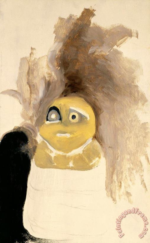 Georgia O'keeffe Idol, 1960s Art Painting