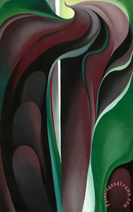 Georgia O'keeffe Jack in The Pulpit V Art Painting