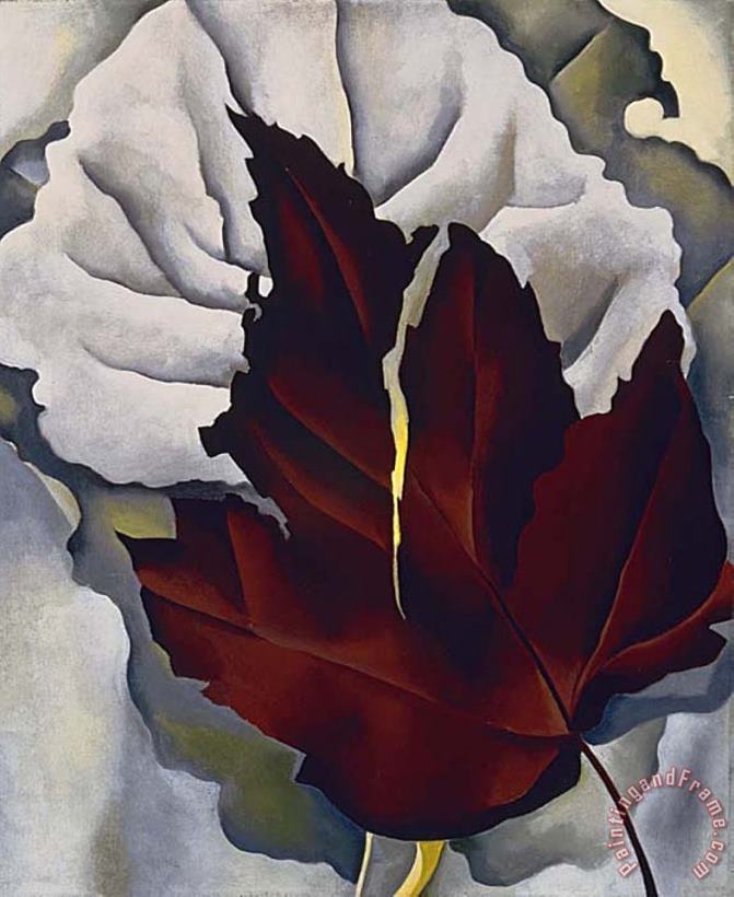 Pattern of Leaves painting - Georgia O'keeffe Pattern of Leaves Art Print
