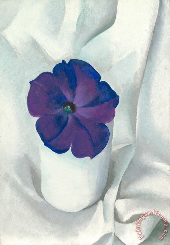 Georgia O'keeffe Petunia, 1925 Art Painting