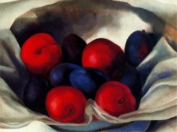 Georgia O'keeffe Plums