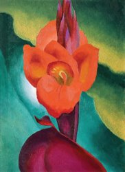Georgia O'keeffe Red Canna, 1919