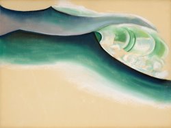 Georgia O'keeffe Wave, 1922