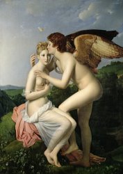 Gerard - Psyche Receiving the First Kiss of Cupid painting