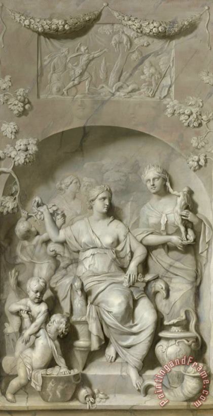 Allegory of Wealth painting - Gerard de Lairesse Allegory of Wealth Art Print