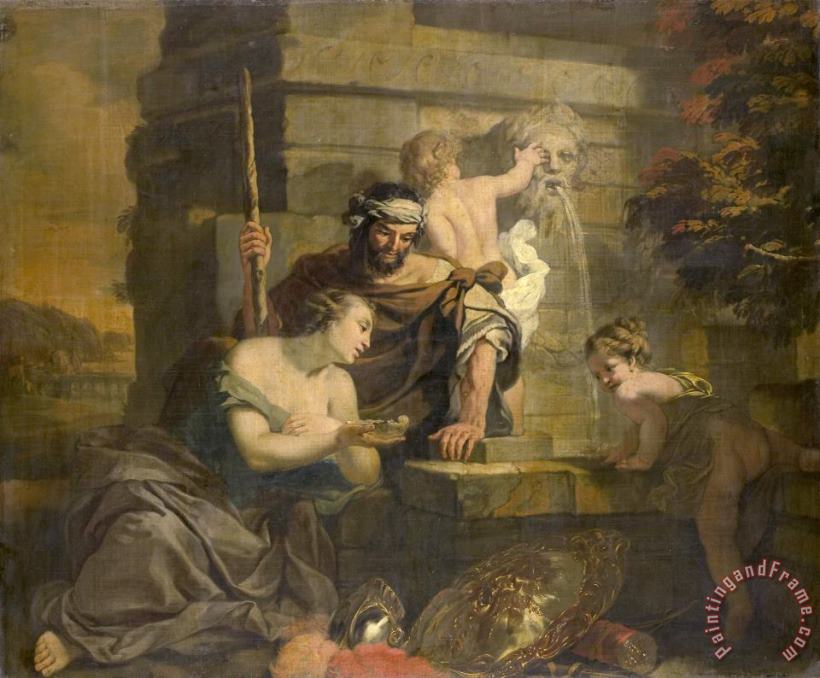 Gerard de Lairesse Granida And Daifilo Art Painting