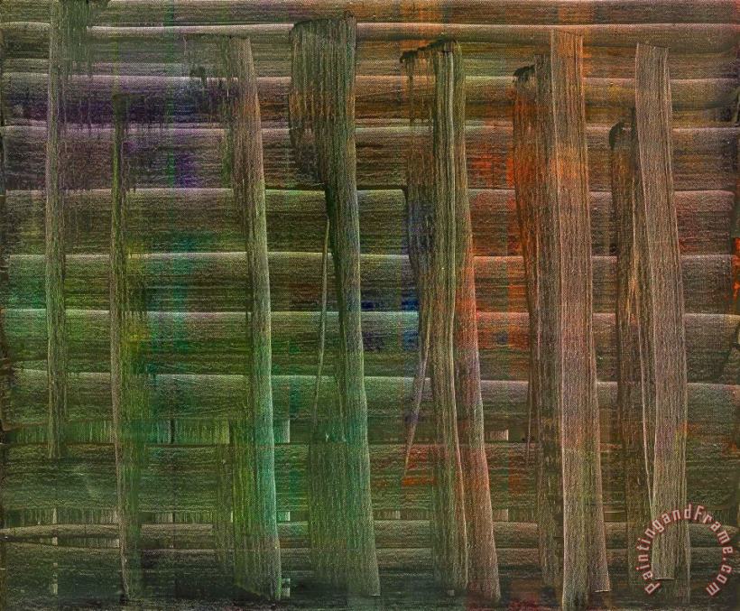 Abstract Painting, 1992 painting - Gerhard Richter Abstract Painting, 1992 Art Print